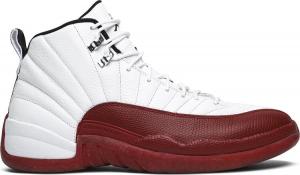 Кроссовки Air Jordan 12 Retro Cherry 2009, белый