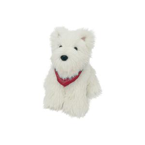 Плюшевая кукла West Highland высотой 25 см Taketata, красный