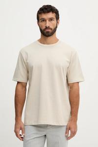 Хлопковая футболка Lindbergh, бежевый