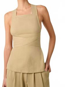 Верхняя часть обертки из овсянки WeWoreWhat, oatmeal