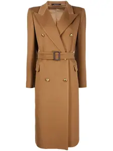 Двубортный тренч Jole TAGLIATORE, коричневый