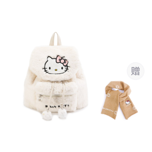 Sanrio Полиэстеровый рюкзак женский молочно-белый