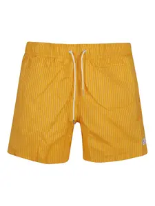 Плавательные шорты в полоску с завязками Department 5, желтый
