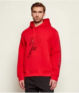 Толстовка regular fit Armani Exchange, красный