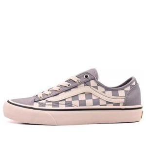 Кроссовки style 36 decon vr3 sf 'grey white' Vans, серый