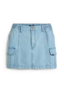 Юбка из денима SIDEWALK DENIM SKIRT Vans, цвет Light Stonewash