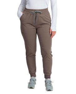Женские спортивные брюки Madison Mid-rise Slim Jogger Scrub Pant Medgear, Taupe