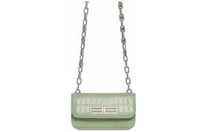Сумка через плечо Balenciaga из телячьей кожи женская светло-зеленая