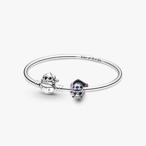 Браслет с подвесками Pandora Disney Stitch Graduation Charm Bracelet