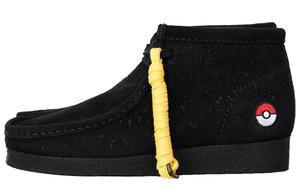 Clarks Кроссовки Originals Wallabee Boot PokÃ©mon Black