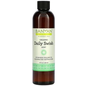 Масло Banyan Botanicals Organic Daily Swish, мята, 236 мл