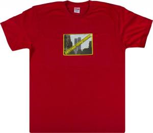 Футболка Supreme Greetings From NY T-Shirt 'Red', красный