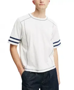 Мужская укороченная футболка с панелями COTTON ON, белый