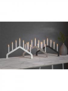 STAR Trading Люстра для окон "Дом" бежевого цвета - (Ш)48 x (В)37 см