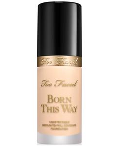 Тональный крем Born This Way с едва заметным, средним и плотным покрытием, 28 г Too Faced, цвет snow