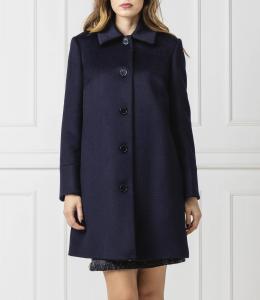 Шерстяное пальто MAX&Co. jet, темно-синий