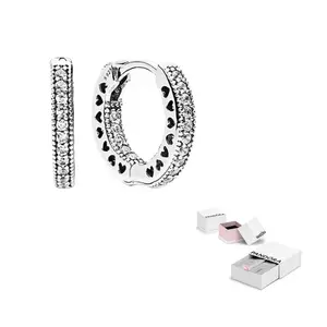 Pandora Серьги из стерлингового серебра 925 пробы для женщин