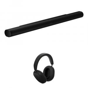 Наушники беспроводные Sonos Ace, черный + звуковая панель Sonos Arc Ultra, черный