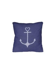 Наволочка с изображением якоря синего цвета Krasilnikoff
