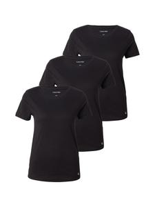 Пижамная рубашка Calvin Klein Underwear, черный