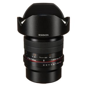 Объектив Rokinon 14mm f/2.8 ED AS IF UMC, Micro 4/3 Mount, черный