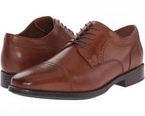 Оксфорды Waterproof XC4 Branning Cap Dress Cap Toe Oxford Johnston & Murphy, коричневый