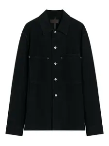 Куртка с накладными карманами LEMAIRE, черный
