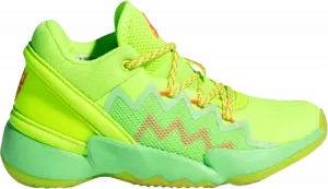 Кроссовки Adidas Marvel x D.O.N. Issue #2 Little Kids 'Spida Sense', зеленый