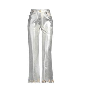 Джинсы Jacquemus Bootcut, серебристый