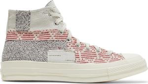 Кроссовки Converse Chuck 70 High Patchwork - Twill, кремовый