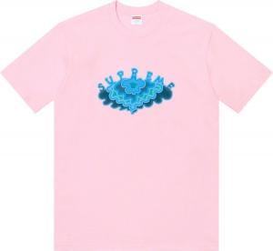 Футболка Supreme Cloud Tee 'Light Pink', розовый
