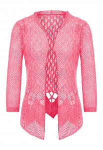 Вязаный кардиган ebeeza Knit Cardigan, розовый