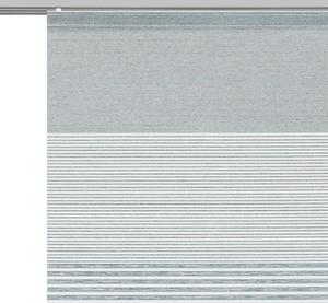 Панельная штора полупрозрачная Novel, голубой