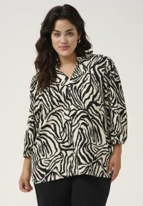 Блуза KATRINA Kaffe Curve, черный