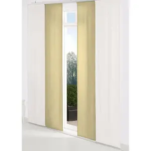 Штора-шарнир Westport, на панельной направляющей, 1 шт. Wirth, бежевый