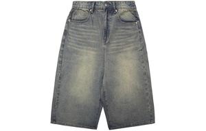 Джинсовые шорты унисекс Crying Center, Black Oxide