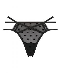 Стринги Hunkemöller, черный