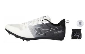 Амортизирующие и дышащие низкие кроссовки для тренировок и бега Unisex White Black KELME
