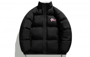 Куртка Pepe The Frog Puffer Unisex на флисовой подкладке, черный