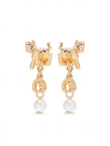 Серьги с подвесками Marc Jacobs, золотистый