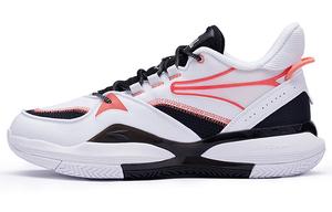 361° Легкие износостойкие нескользящие низкие баскетбольные кроссовки черно-белые