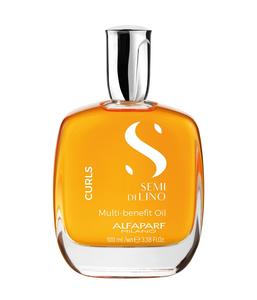 Масло для волос ALFAPARF MILANO Semi di Lino Curls Multi-Benefit Oil, 100 ml