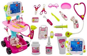НАБОР ДОКТОРА детский. ПЕРЕНОСКА ДЛЯ МЕДИЦИНСКИХ ИНСТРУМЕНТОВ ВРАЧА. PakaNiemowlaka