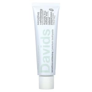 Зубная паста Davids Natural Toothpaste Sensitive натуральная мята