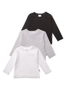 Лонгслив Liliput, серый/черный/белый