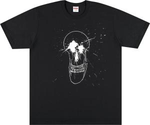 Футболка Supreme Ralph Steadman Skull Tee 'Black', черный