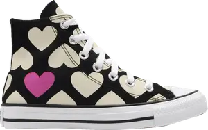 Кроссовки Converse Wmns Chuck Taylor All Star Hi Valentine, черный