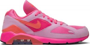 Кроссовки Nike Comme des Garçons x Air Max 180 'Triple Pink', розовый