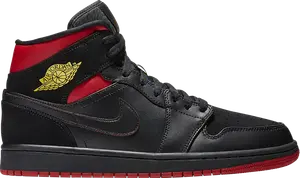 Кроссовки Air Jordan 1 Retro Mid Last Shot, черный