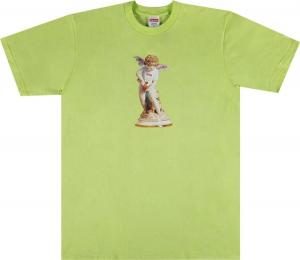 Футболка Supreme Cupid Tee 'Neon Green', зеленый